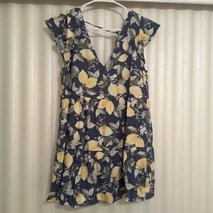 XS Abercrombie lemon dress
